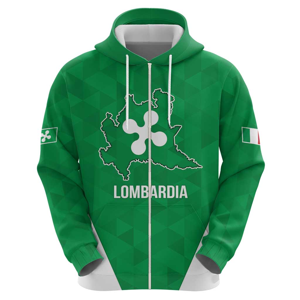 Personalized Italy Lombardy Hoodie Inspiration Flags Style