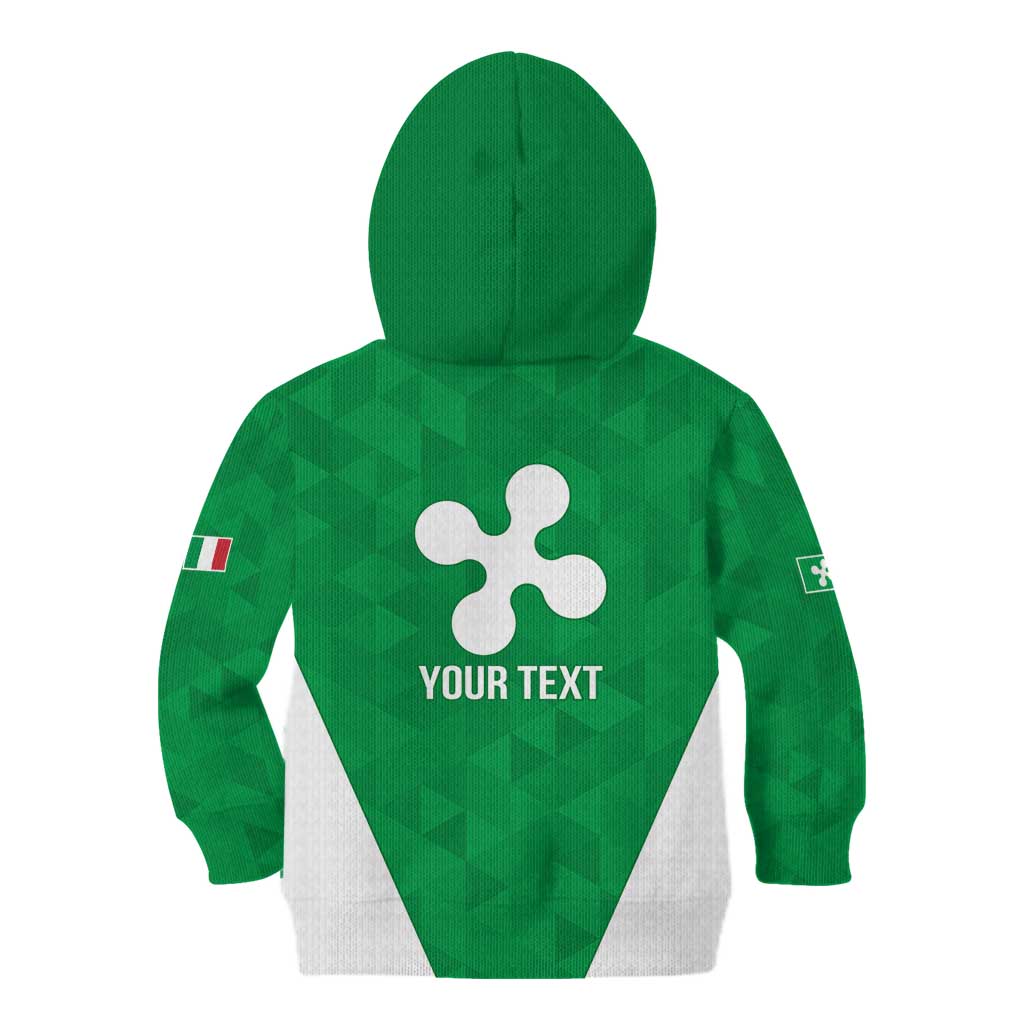 Personalized Italy Lombardy Kid Hoodie Inspiration Flags Style