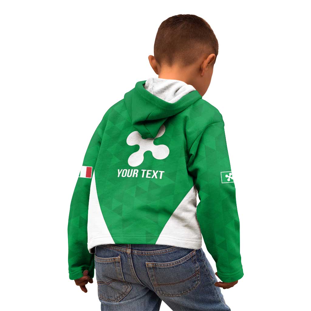 Personalized Italy Lombardy Kid Hoodie Inspiration Flags Style