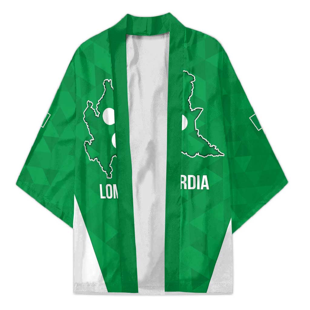 Personalized Italy Lombardy Kimono Inspiration Flags Style - Wonder Print Shop