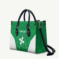 Personalized Italy Lombardy Leather Bag Inspiration Flags Style - Wonder Print Shop