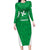 Personalized Italy Lombardy Long Sleeve Bodycon Dress Inspiration Flags Style
