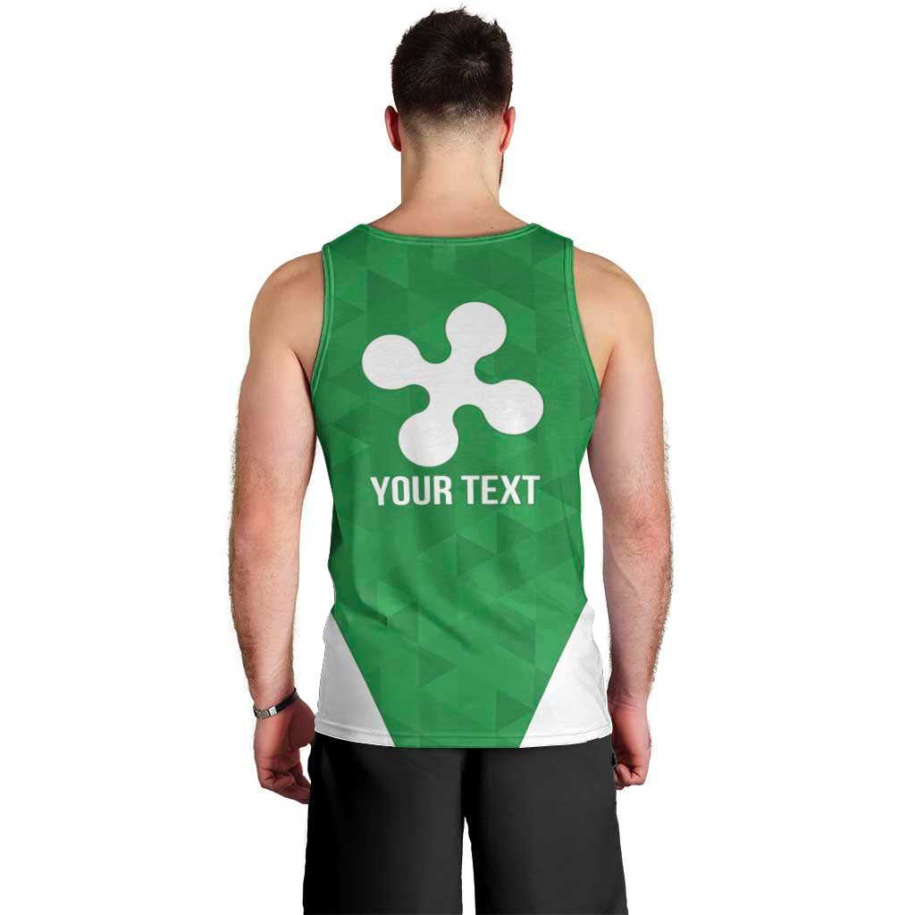 Personalized Italy Lombardy Men Tank Top Inspiration Flags Style