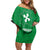 Personalized Italy Lombardy Off Shoulder Short Dress Inspiration Flags Style