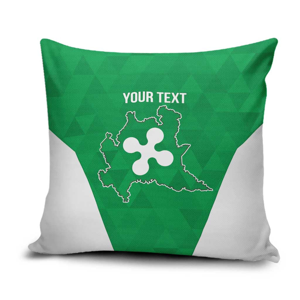 Personalized Italy Lombardy Pillow Cover Inspiration Flags Style - Wonder Print Shop