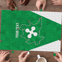 Personalized Italy Lombardy Puzzle Inspiration Flags Style - Wonder Print Shop