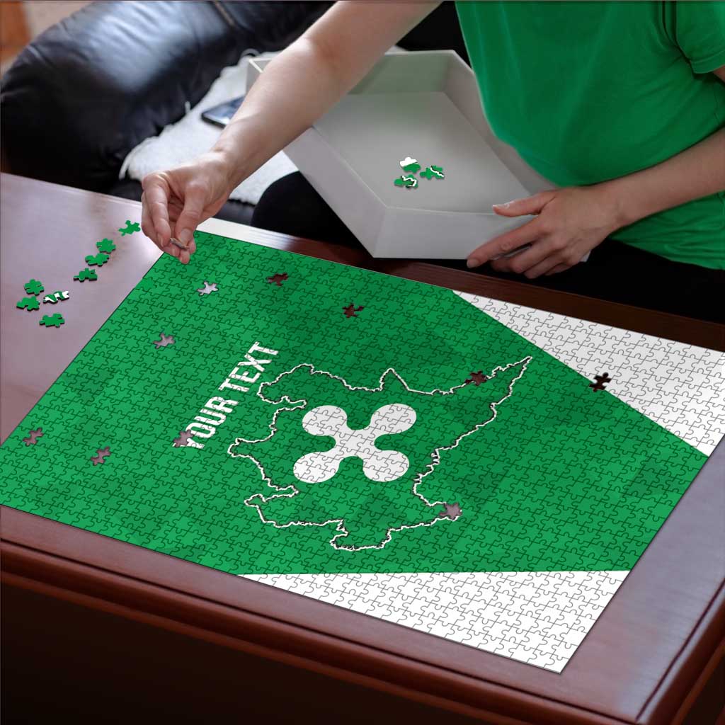 Personalized Italy Lombardy Puzzle Inspiration Flags Style - Wonder Print Shop