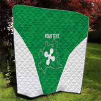 Personalized Italy Lombardy Quilt Inspiration Flags Style