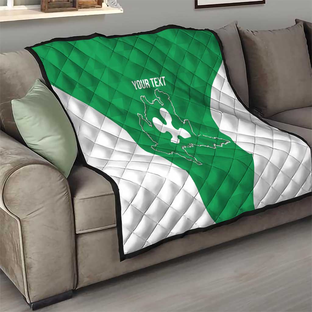 Personalized Italy Lombardy Quilt Inspiration Flags Style