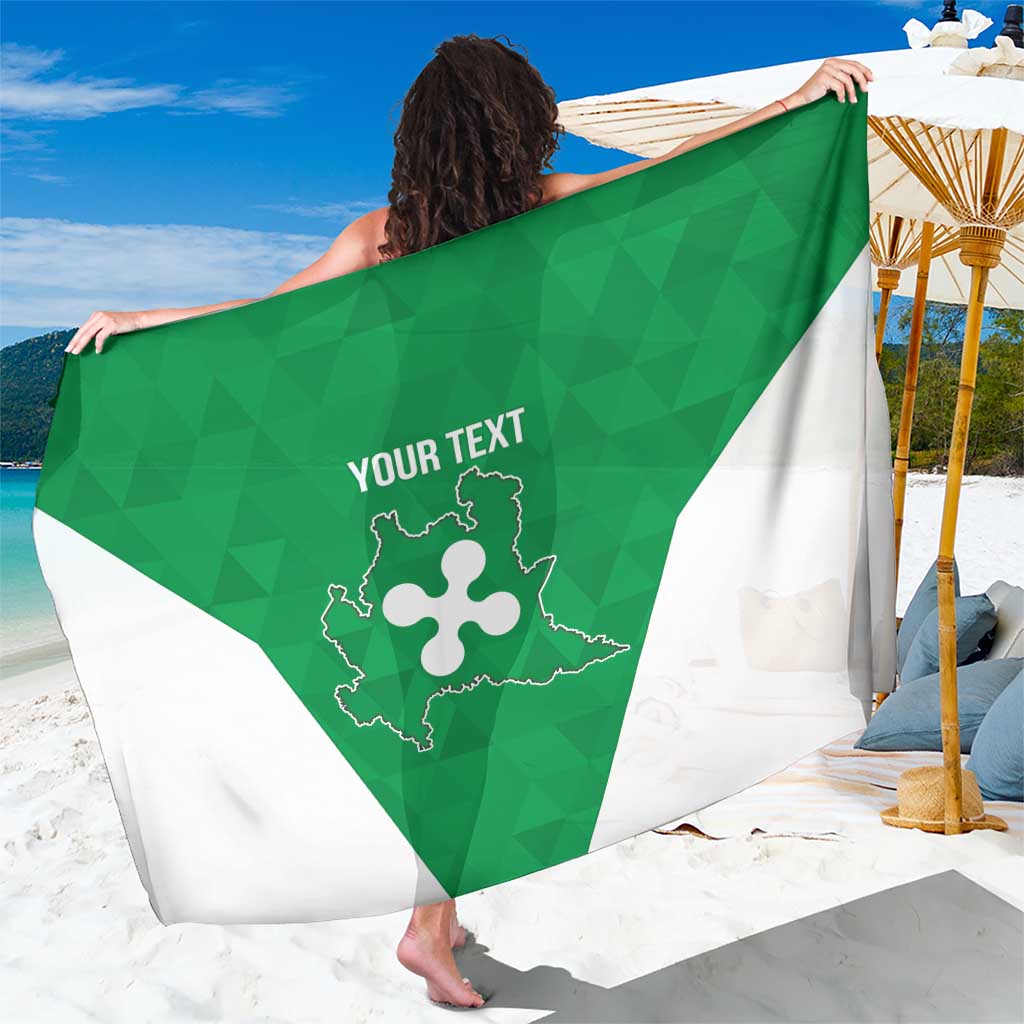 Personalized Italy Lombardy Sarong Inspiration Flags Style
