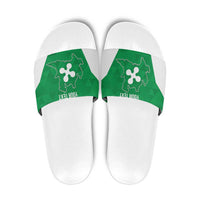 Personalized Italy Lombardy Slide Sandals Inspiration Flags Style - Wonder Print Shop