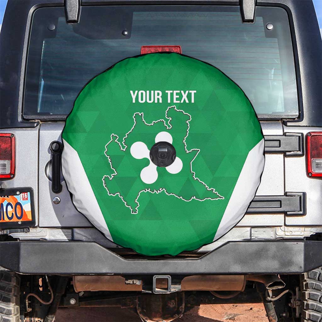 Personalized Italy Lombardy Spare Tire Cover Inspiration Flags Style