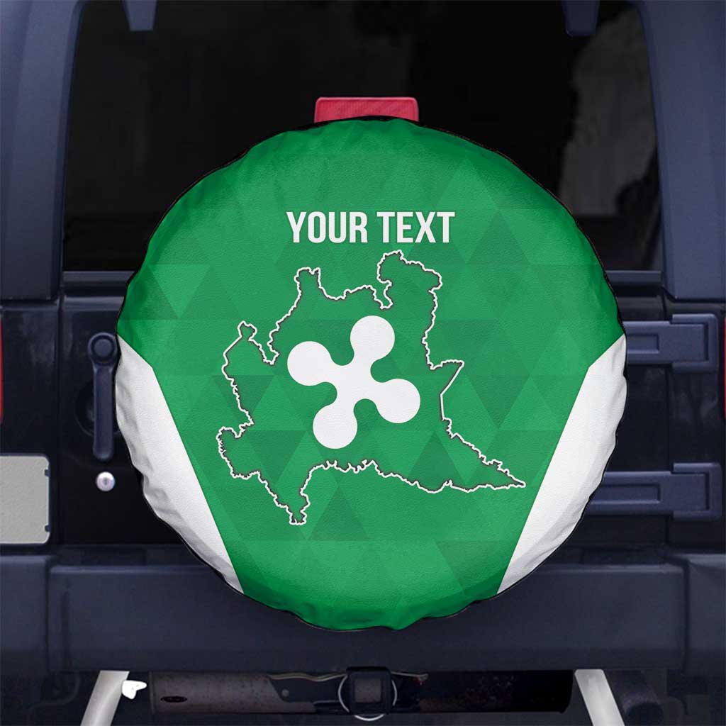 Personalized Italy Lombardy Spare Tire Cover Inspiration Flags Style