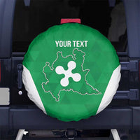 Personalized Italy Lombardy Spare Tire Cover Inspiration Flags Style