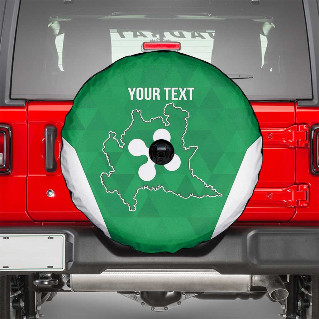 Personalized Italy Lombardy Spare Tire Cover Inspiration Flags Style