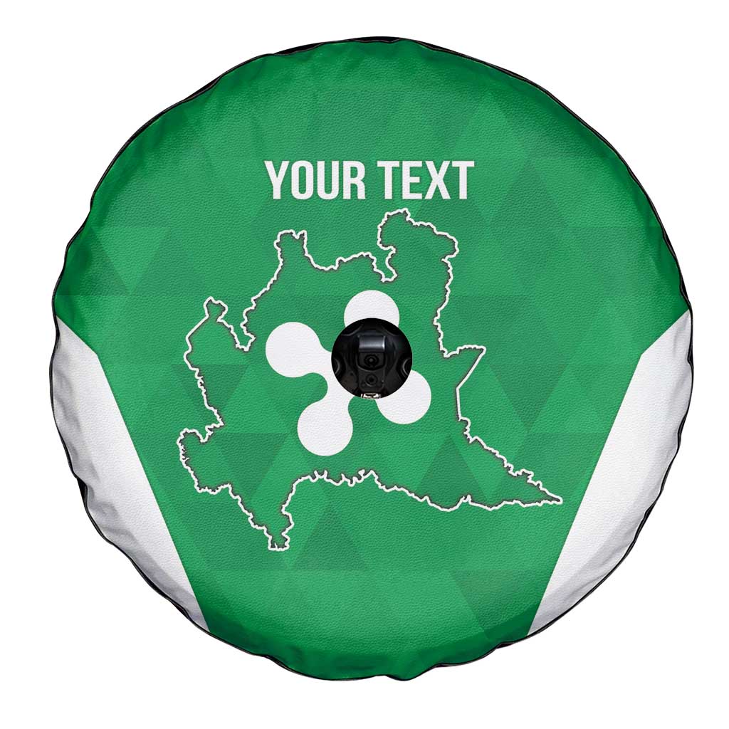 Personalized Italy Lombardy Spare Tire Cover Inspiration Flags Style