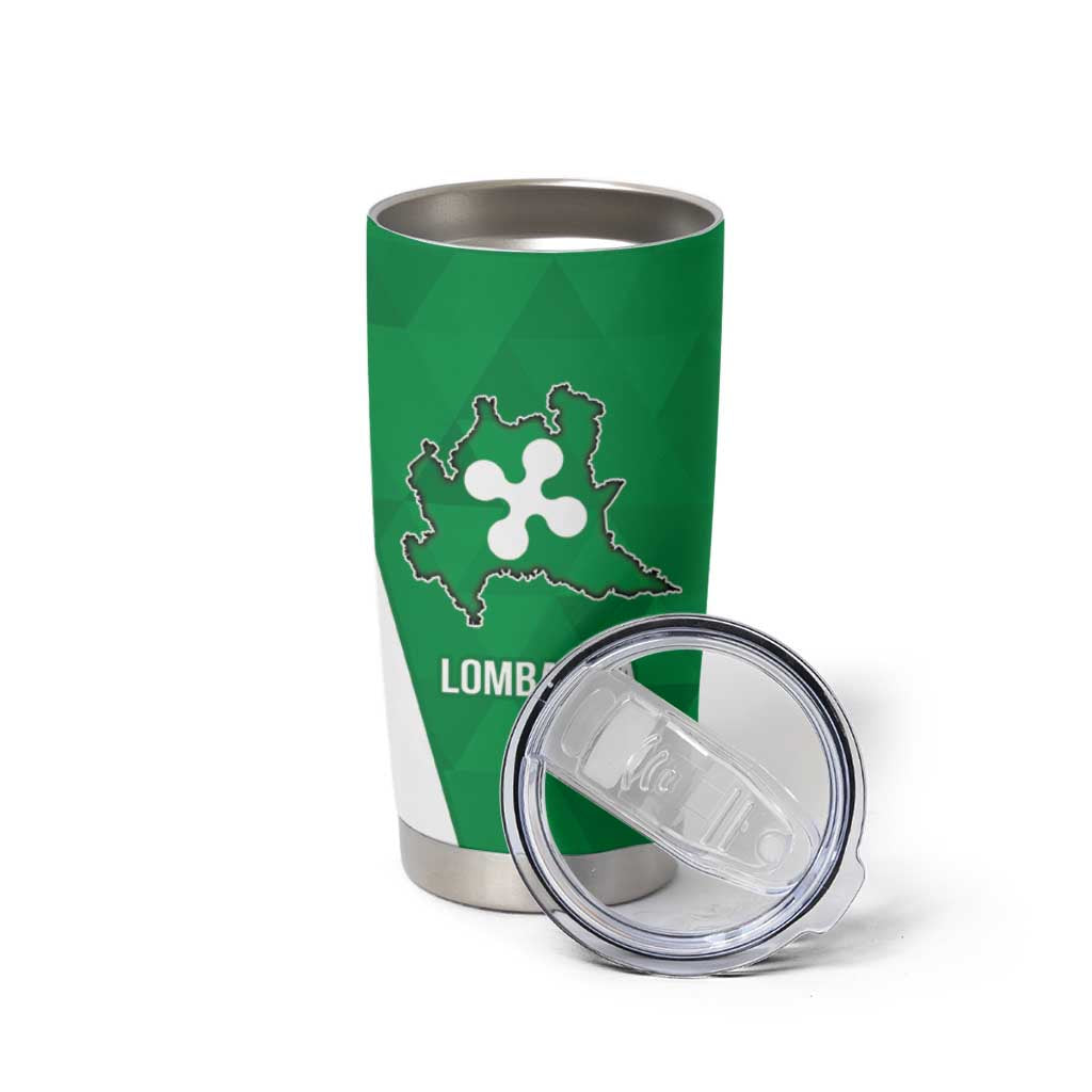 Personalized Italy Lombardy Tumbler Cup Inspiration Flags Style