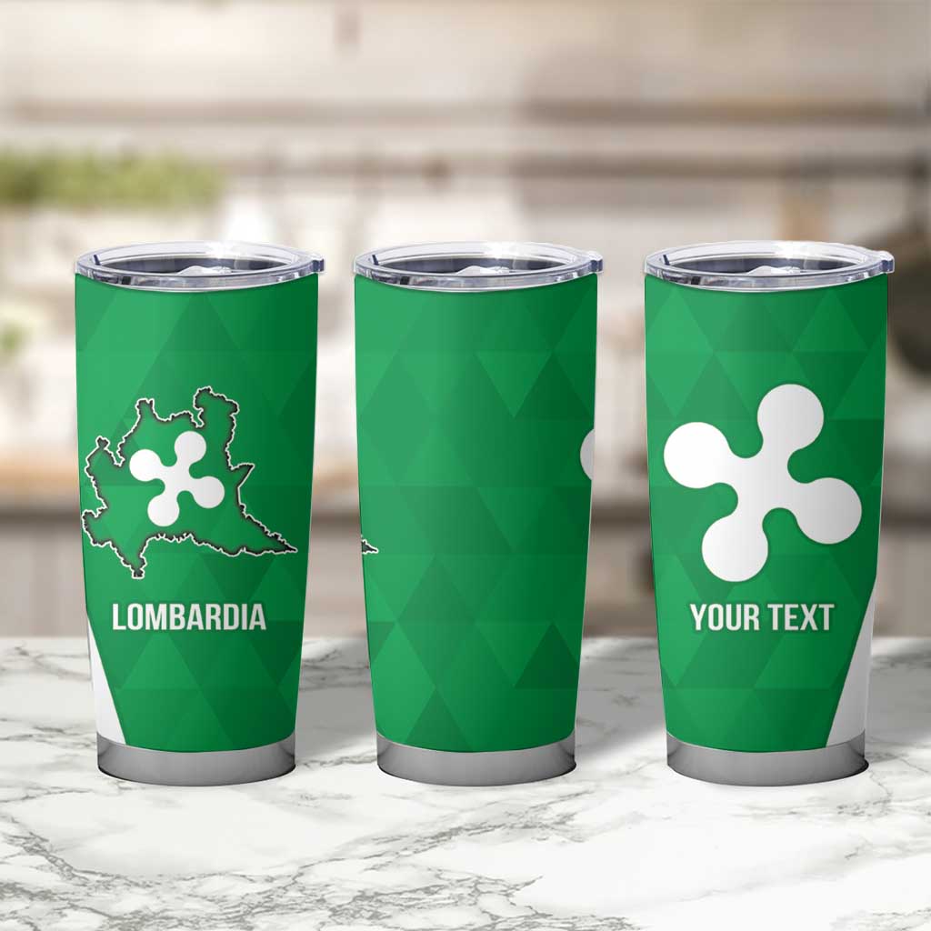 Personalized Italy Lombardy Tumbler Cup Inspiration Flags Style