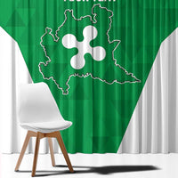 Personalized Italy Lombardy Window Curtain Inspiration Flags Style