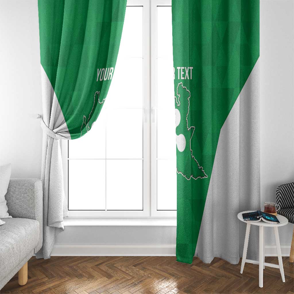 Personalized Italy Lombardy Window Curtain Inspiration Flags Style