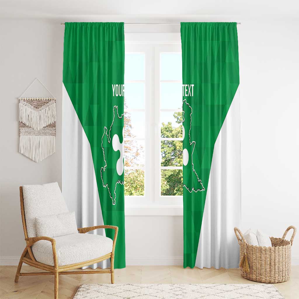 Personalized Italy Lombardy Window Curtain Inspiration Flags Style