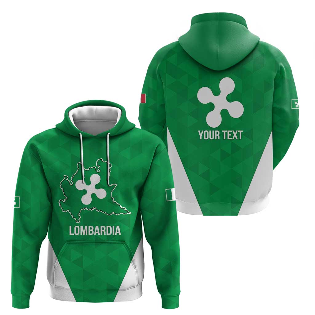 Personalized Italy Lombardy Zip Hoodie Inspiration Flags Style