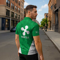 Personalized Italy Lombardy Zipper Polo Shirt Inspiration Flags Style - Wonder Print Shop