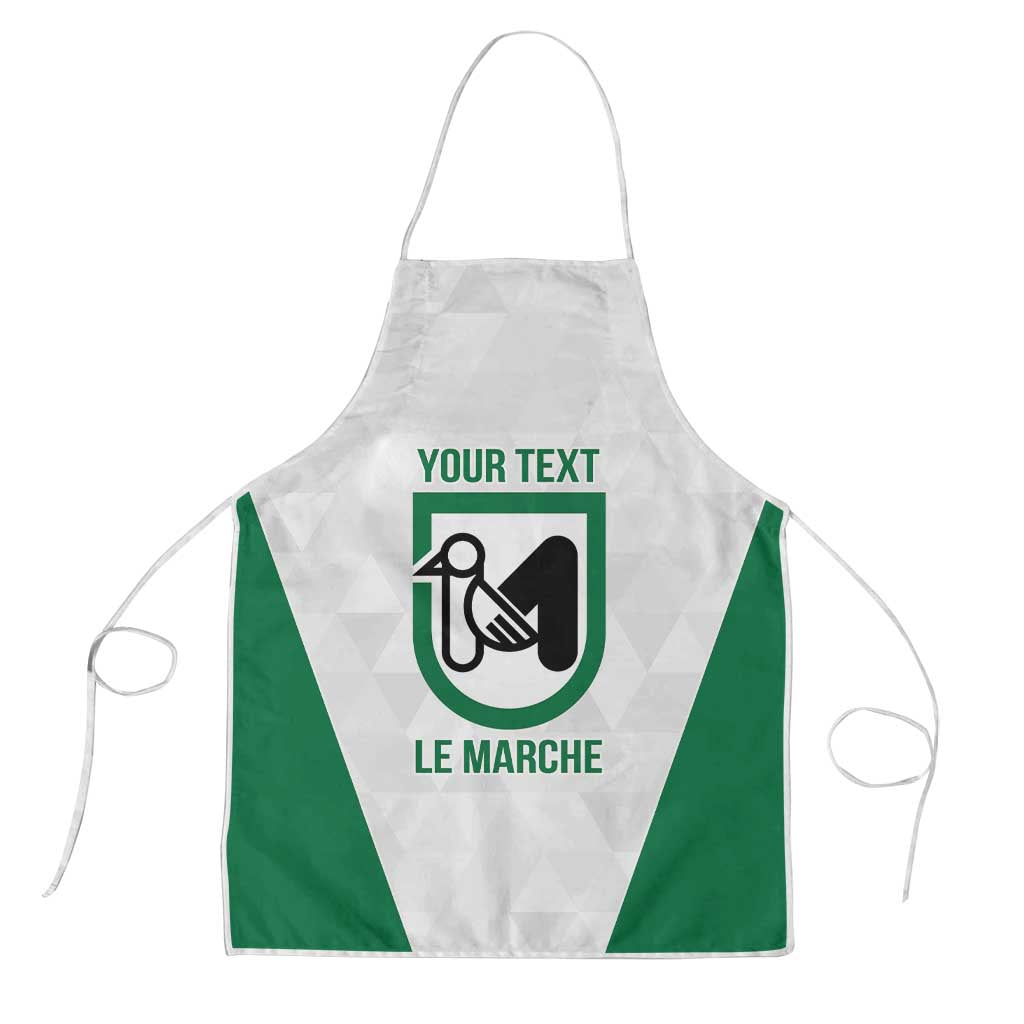 Personalized Italy Marche Apron Inspiration Flags Style - Wonder Print Shop