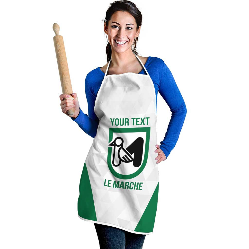 Personalized Italy Marche Apron Inspiration Flags Style - Wonder Print Shop