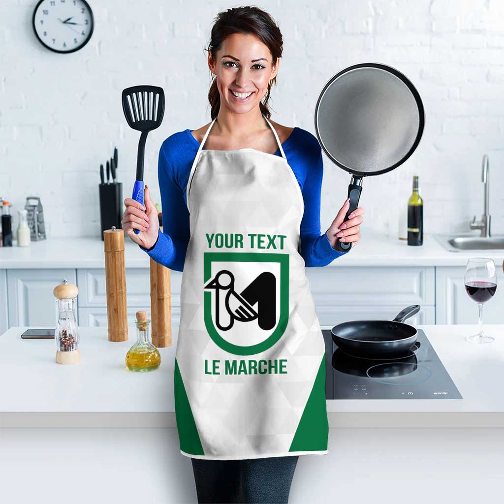 Personalized Italy Marche Apron Inspiration Flags Style - Wonder Print Shop