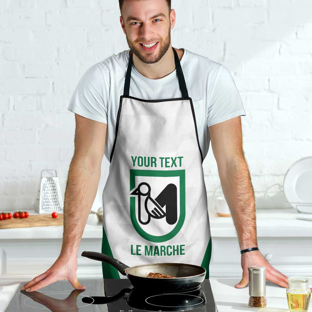 Personalized Italy Marche Apron Inspiration Flags Style - Wonder Print Shop