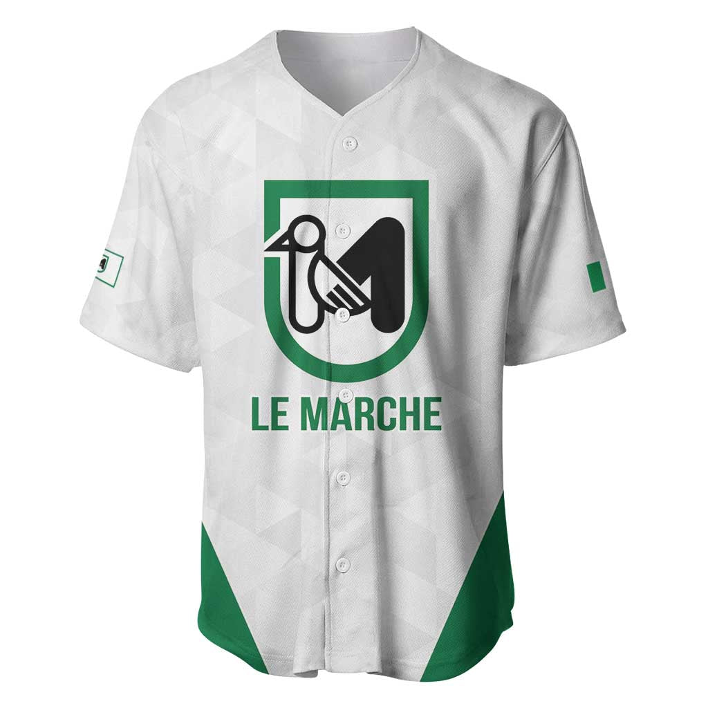 Personalized Italy Marche Baseball Jersey Inspiration Flags Style