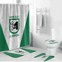 Personalized Italy Marche Bathroom Set Inspiration Flags Style - Wonder Print Shop
