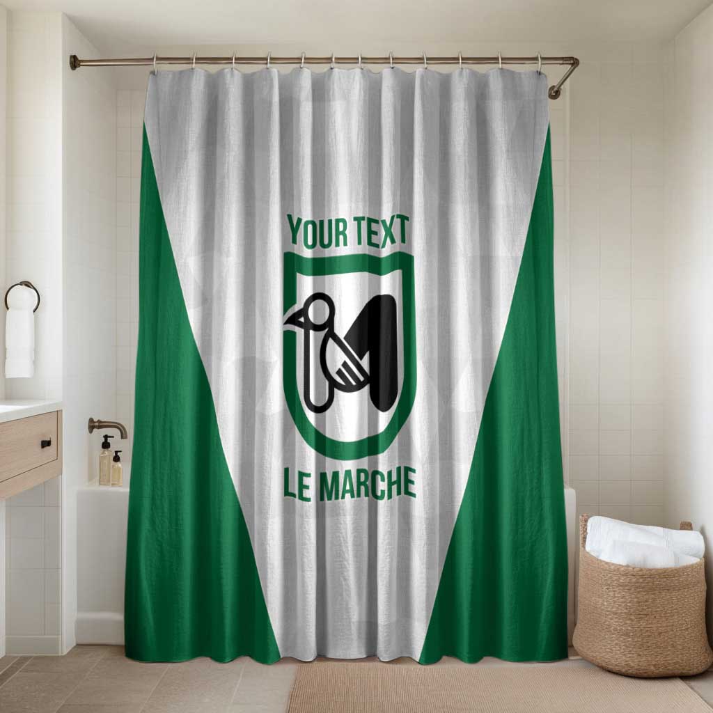 Personalized Italy Marche Bathroom Set Inspiration Flags Style - Wonder Print Shop