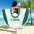 Personalized Italy Marche Beach Blanket Inspiration Flags Style