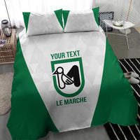 Personalized Italy Marche Bedding Set Inspiration Flags Style