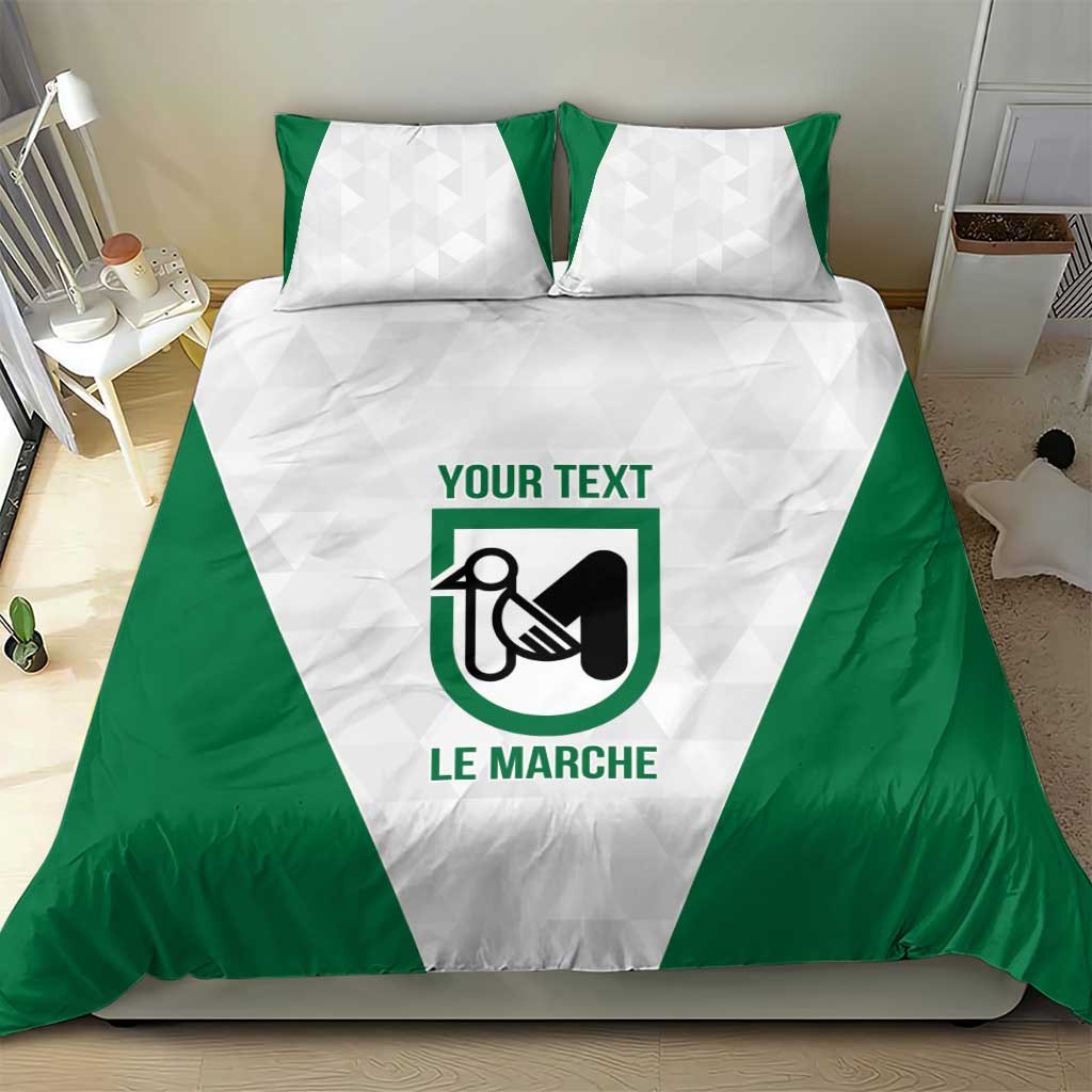 Personalized Italy Marche Bedding Set Inspiration Flags Style