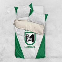 Personalized Italy Marche Bedding Set Inspiration Flags Style
