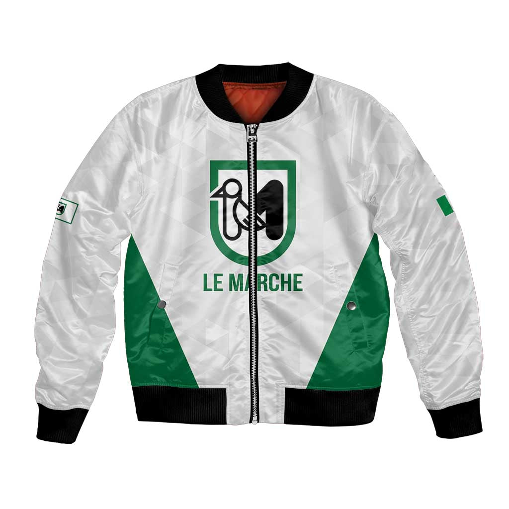 Personalized Italy Marche Bomber Jacket Inspiration Flags Style