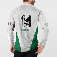 Personalized Italy Marche Button Sweatshirt Inspiration Flags Style