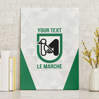 Personalized Italy Marche Canvas Wall Art Inspiration Flags Style