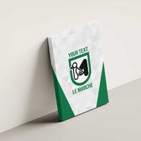 Personalized Italy Marche Canvas Wall Art Inspiration Flags Style