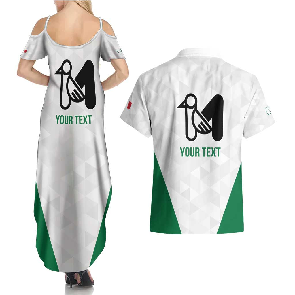 Personalized Italy Marche Couples Matching Summer Maxi Dress and Hawaiian Shirt Inspiration Flags Style