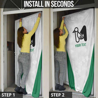 Personalized Italy Marche Door Cover Inspiration Flags Style - Wonder Print Shop