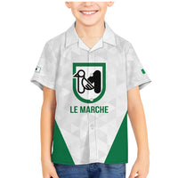 Personalized Italy Marche Family Matching Mermaid Dress and Hawaiian Shirt Inspiration Flags Style