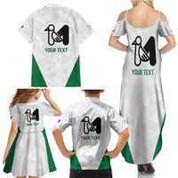 Personalized Italy Marche Family Matching Summer Maxi Dress and Hawaiian Shirt Inspiration Flags Style