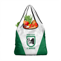 Personalized Italy Marche Grocery Bag Inspiration Flags Style