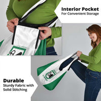 Personalized Italy Marche Grocery Bag Inspiration Flags Style