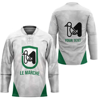 Personalized Italy Marche Hockey Jersey Inspiration Flags Style - Wonder Print Shop