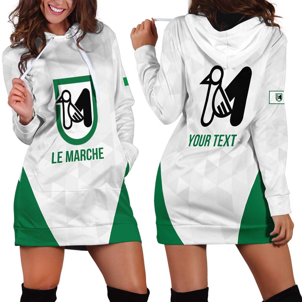 Personalized Italy Marche Hoodie Dress Inspiration Flags Style